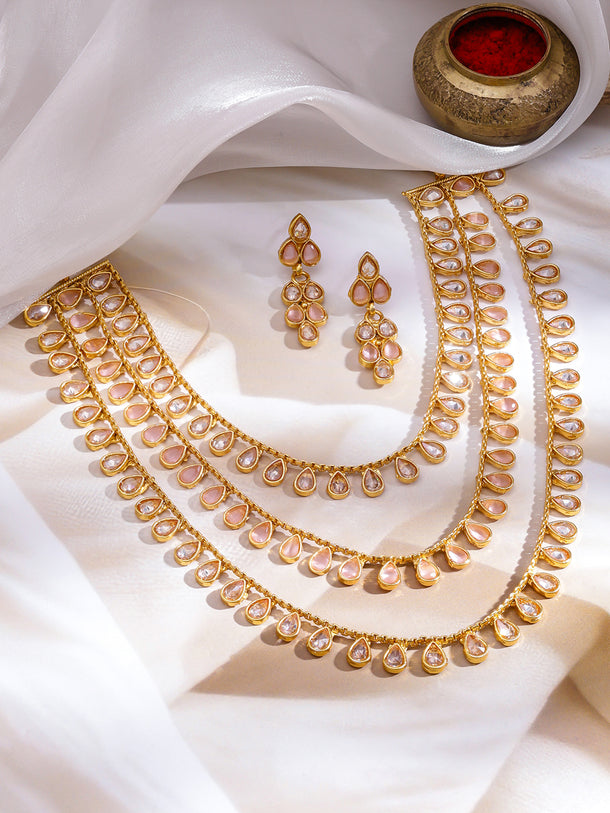 Heritage Remix Kundan Necklace Set