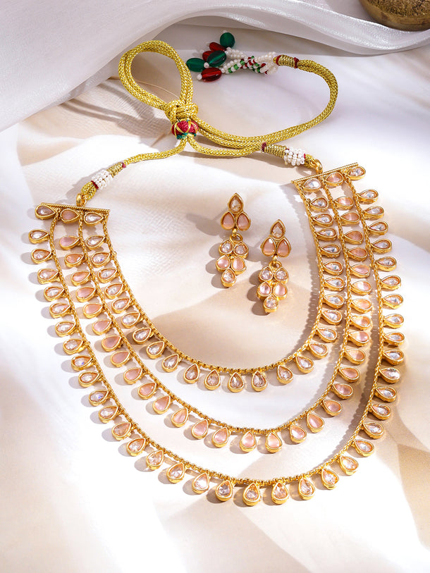 Heritage Remix Kundan Necklace Set