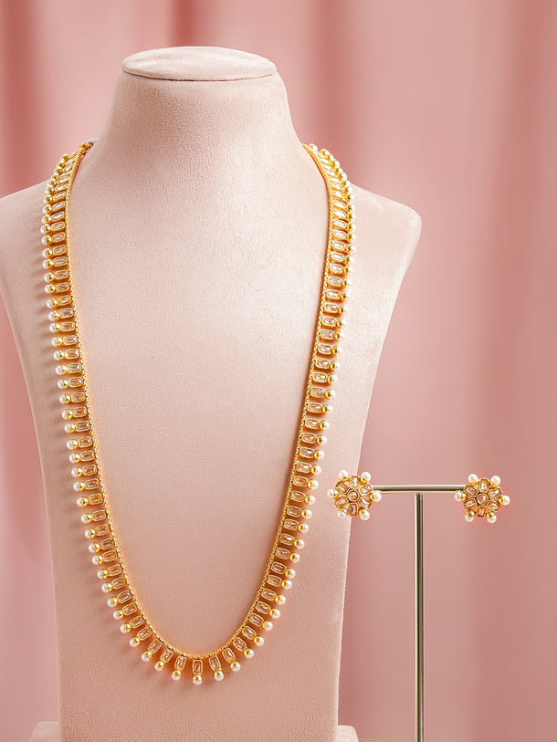 Legacy Charm in Kundan Necklace Set