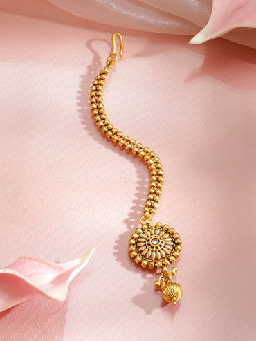 Wedding Glow Golden Jewellery Set