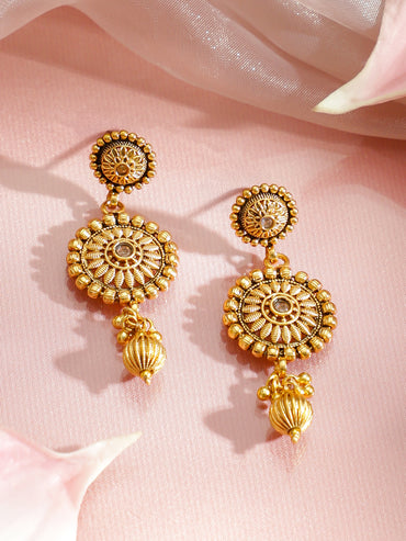 Wedding Glow Golden Jewellery Set