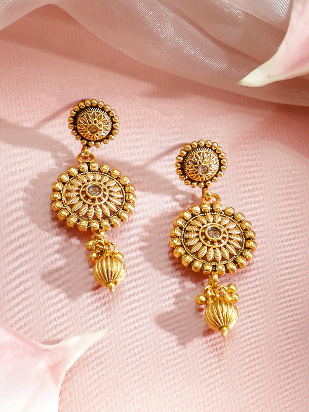 Wedding Glow Golden Jewellery Set