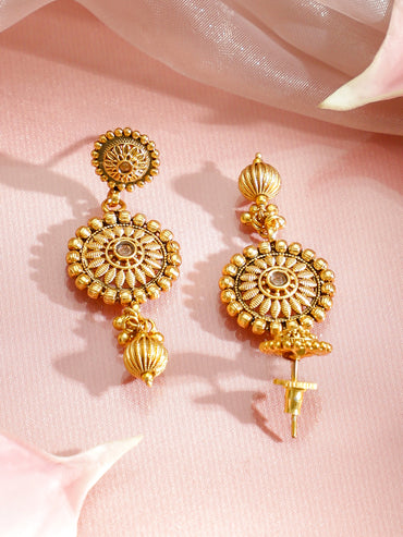 Wedding Glow Golden Jewellery Set