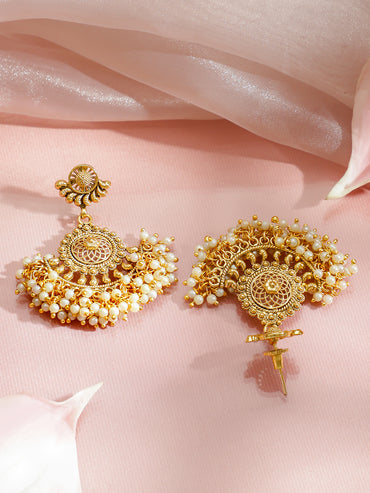 Gilded Empress Pearl Jewellery Set