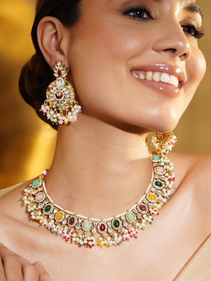 Aurora’s Tale Multicolour Necklace Set