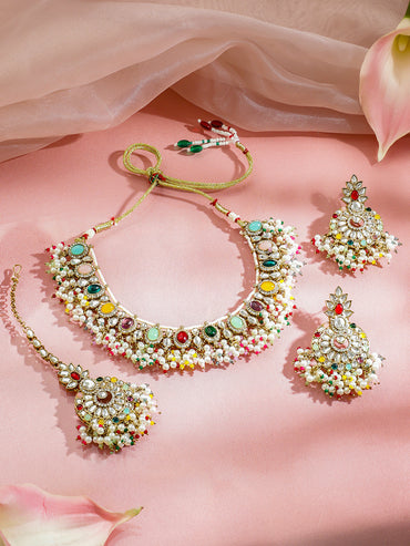 Aurora’s Tale Multicolour Necklace Set