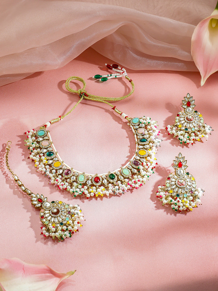 Aurora’s Tale Multicolour Necklace Set