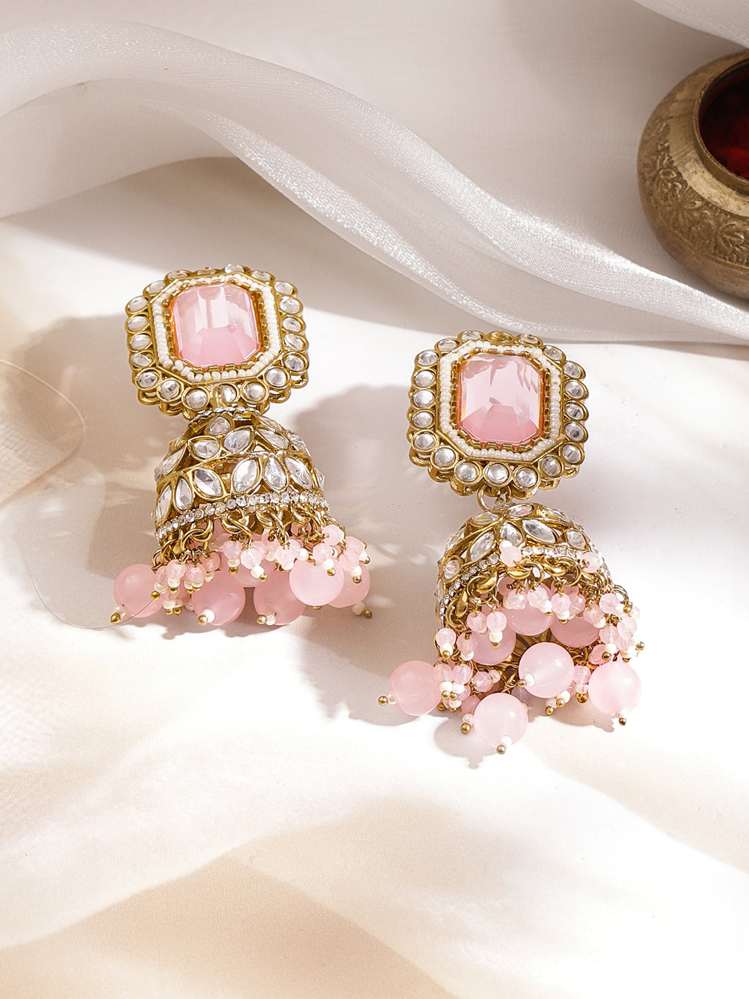 Contemporary Light Pink Choker Set