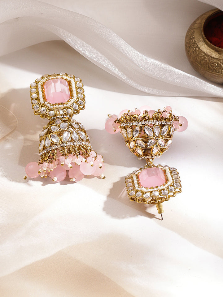 Contemporary Light Pink Choker Set