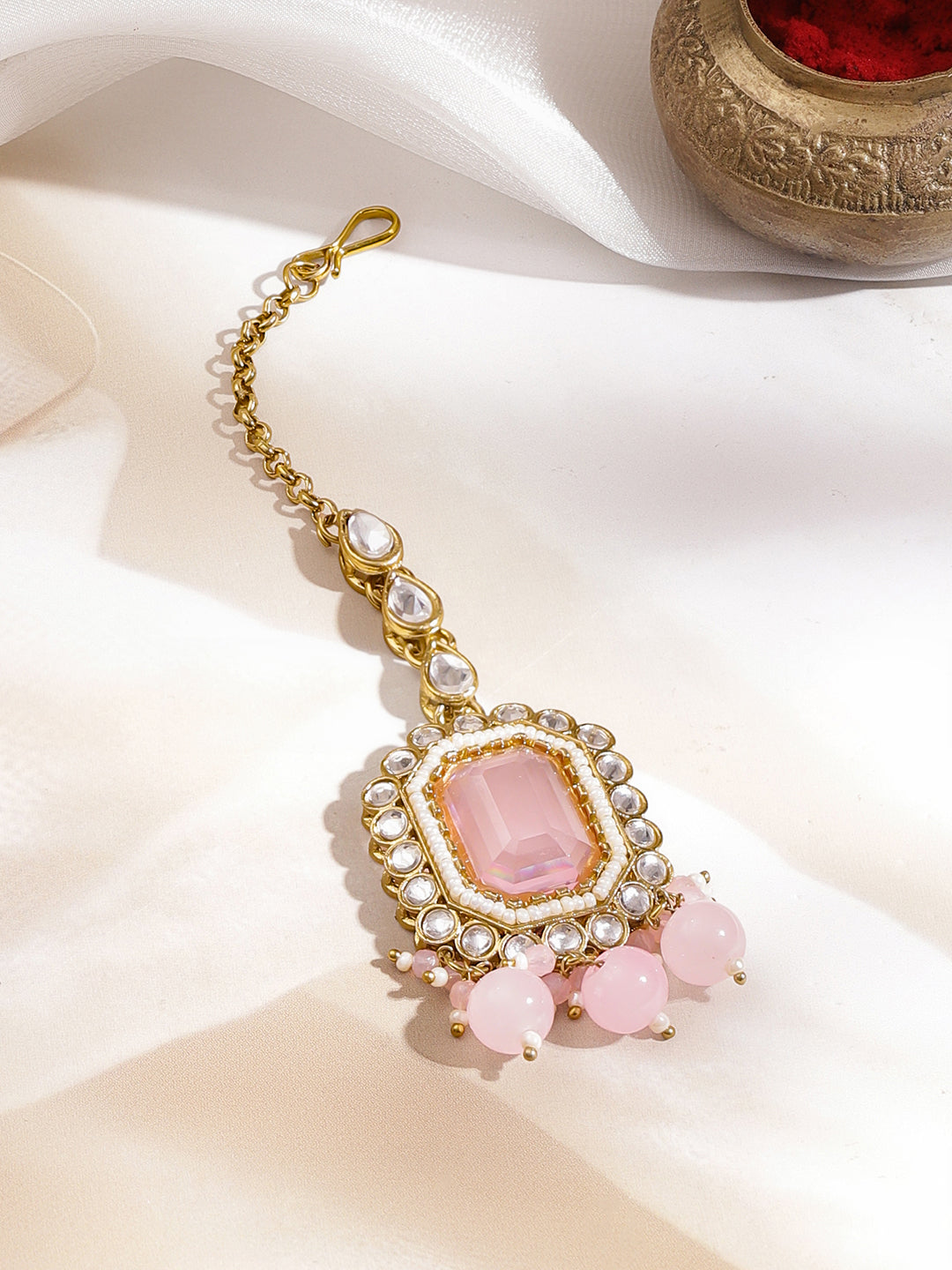 Contemporary Light Pink Choker Set