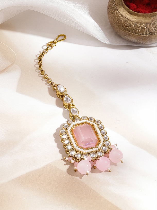 Contemporary Light Pink Choker Set