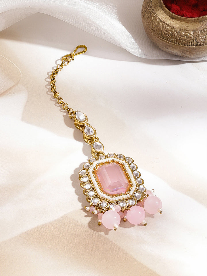 Contemporary Light Pink Choker Set