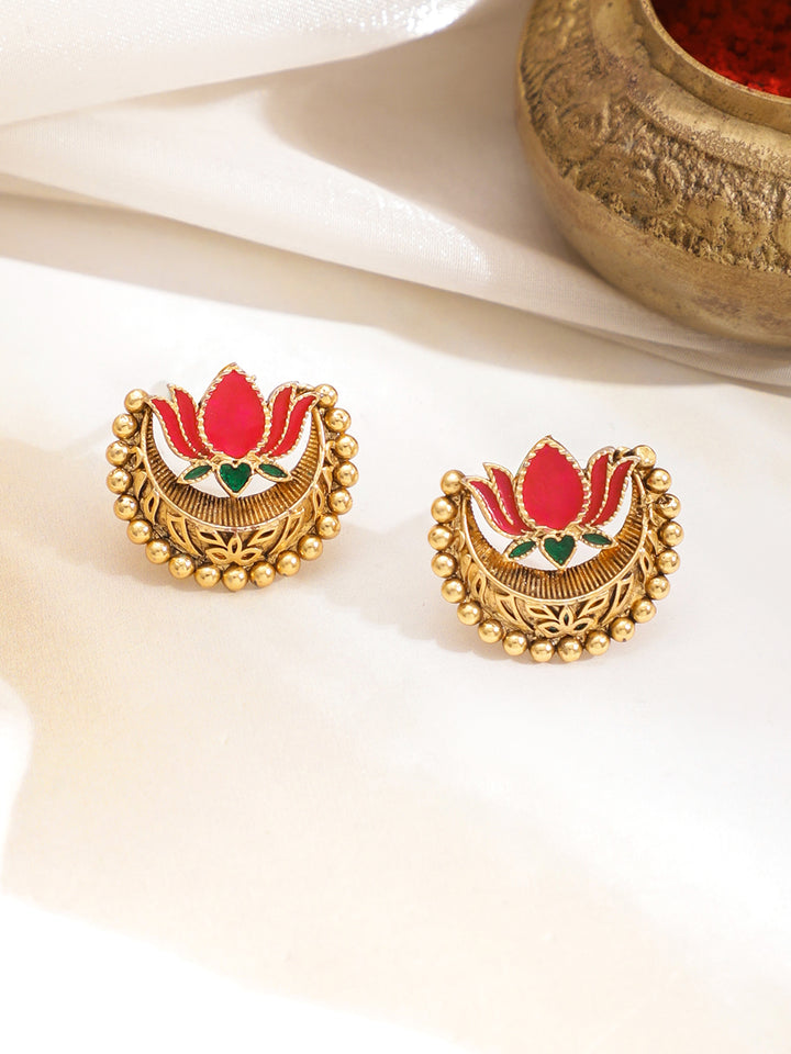 Rubans 22K Gold-Plated Beaded Jewellery Set