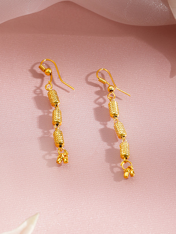 Triple-Layered Gold Necklace Set