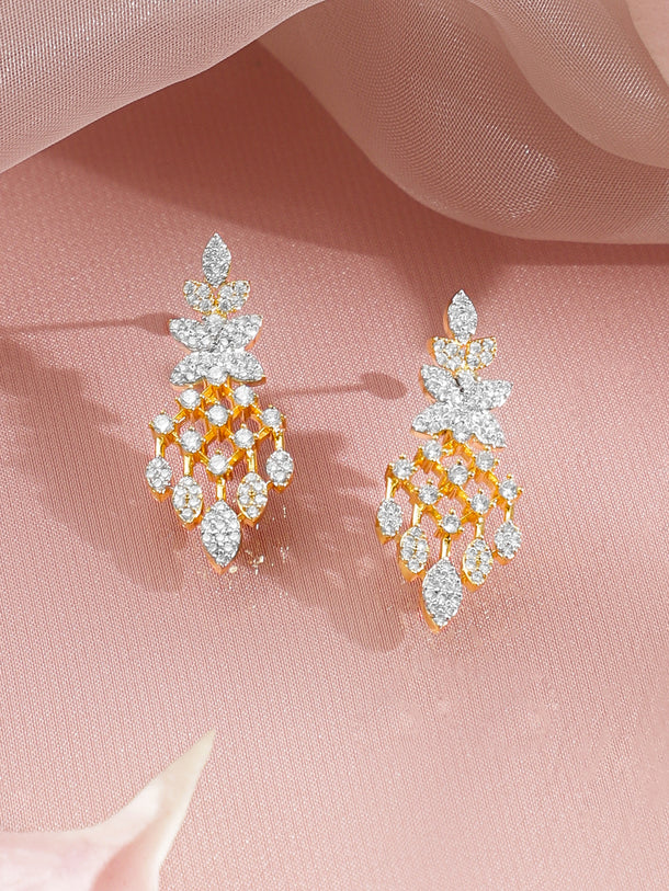 Velvet Night Marquise Diamond Drop Necklace Set