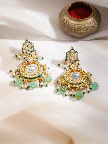 Timeless Pachi Kundan Statement Necklace Set