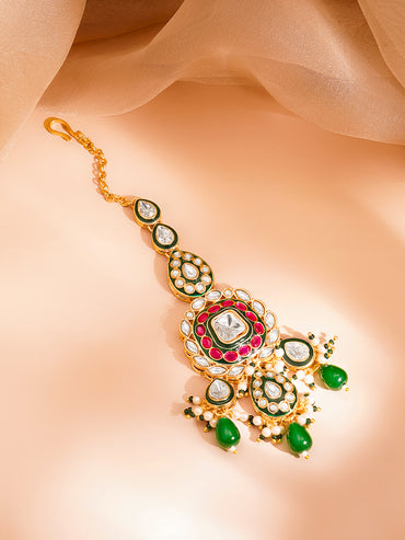 Majestic Bridal Kundan Statement Jewellery Set