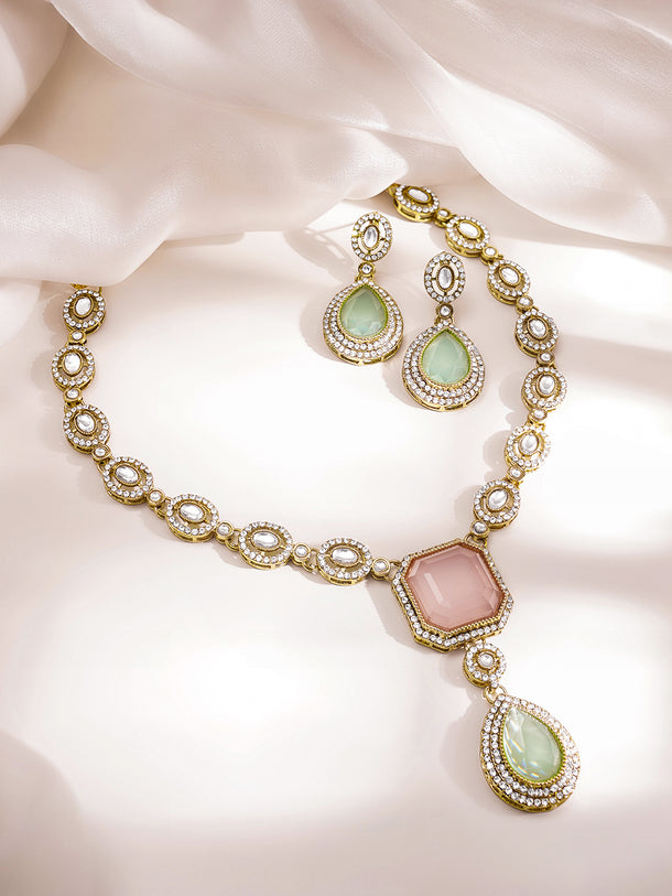 Pastel Glow Luxe Necklace Set