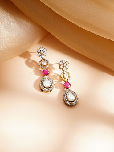 Kundan Ruby Statement Necklace Set