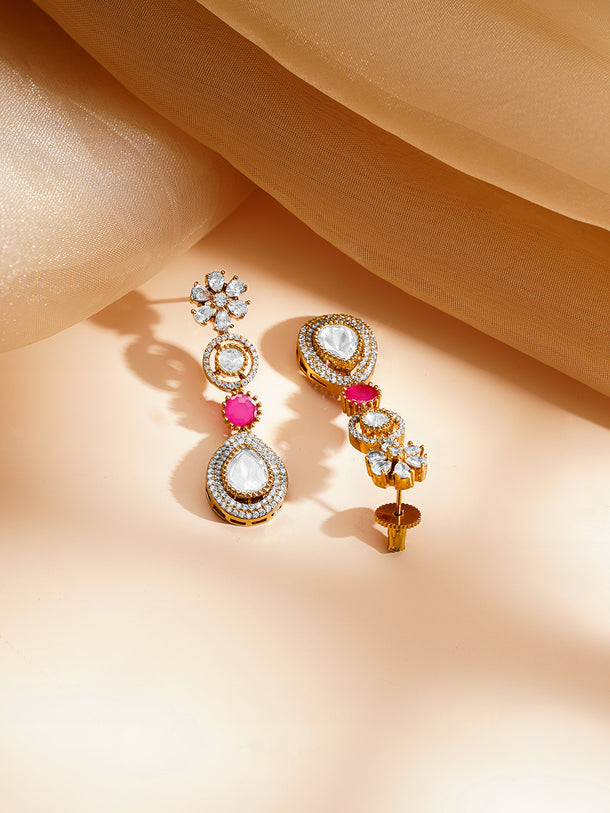 Kundan Ruby Statement Necklace Set