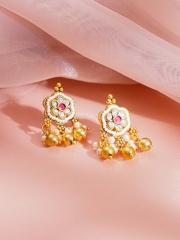 Kundan Pearl Festive Choker Set