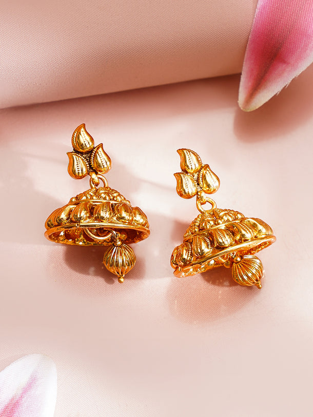 Gold Plated Traditional Necklace Set