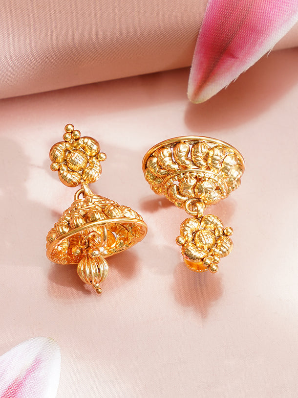 Gold Plated Traditional Necklace Set