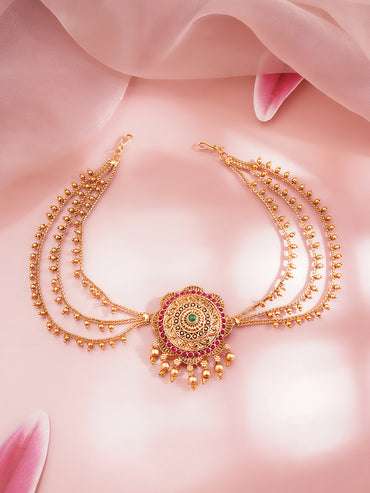 Multi Chain Luxe Statement Hair Accessory