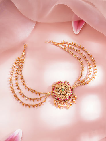 Multi Chain Luxe Statement Hair Accessory