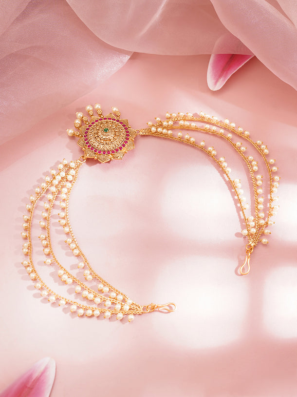 Pearl Multi Chain Hair Accessory