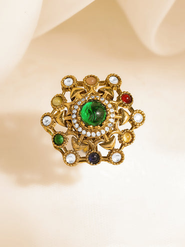 Regal Multigem Adjustable Festive Ring
