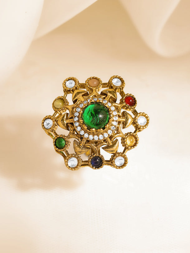 Regal Multigem Adjustable Festive Ring