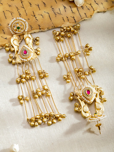 Wedding Glow Kundan Necklace Set