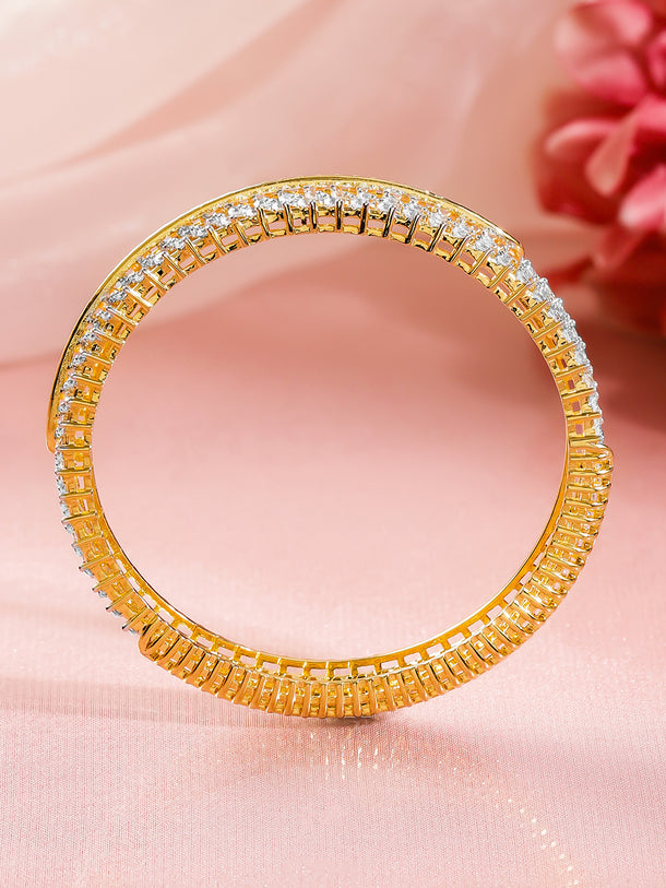 Diamond-Glow AD Bracelet in Gold