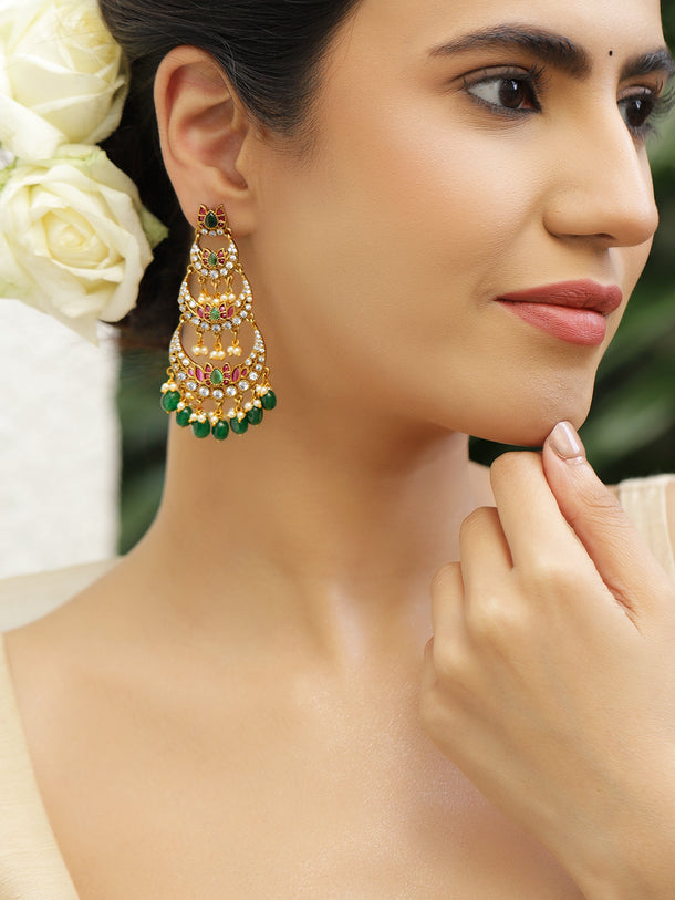 Queen’s Blush in Gold Necklace Set