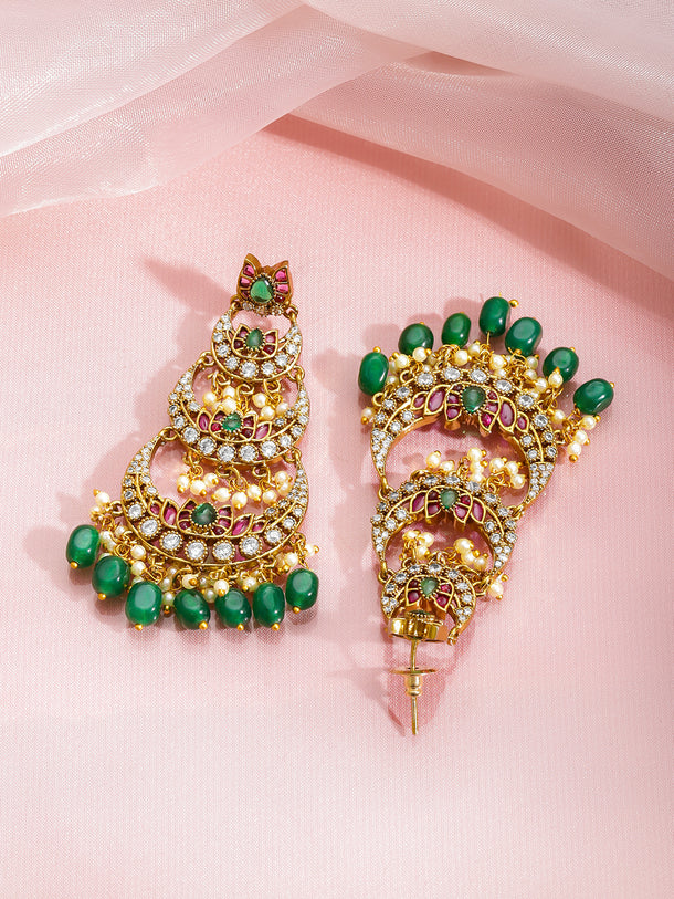 Queen’s Blush in Gold Necklace Set