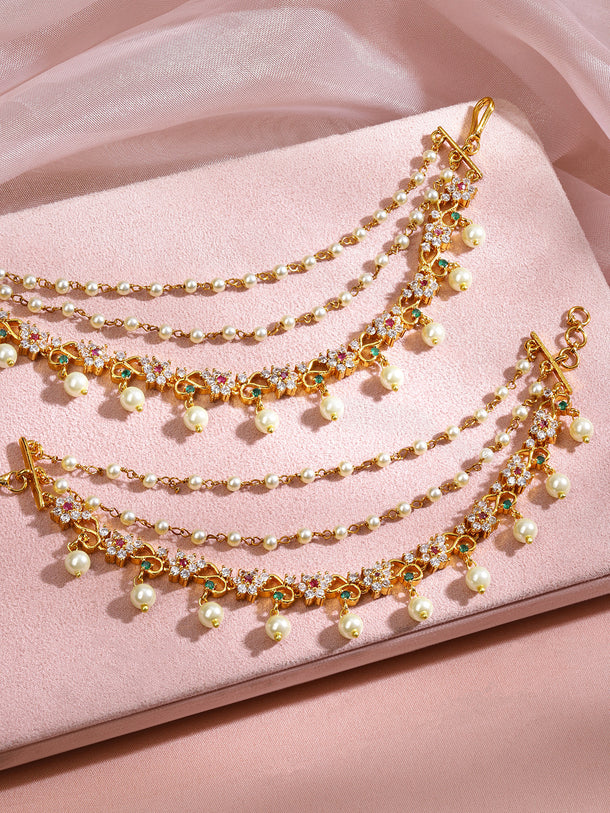 Festive Charm Pearl Kaan Chain
