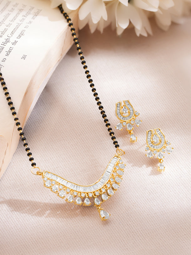 Bridal Sparkle Mangalsutra Set