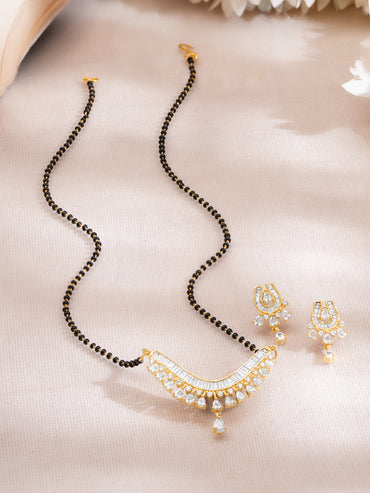 Bridal Sparkle Mangalsutra Set