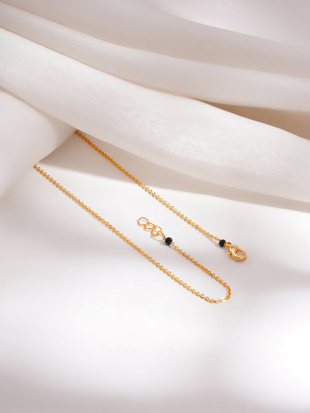 Minimal Grace Mangalsutra Pendant Necklace