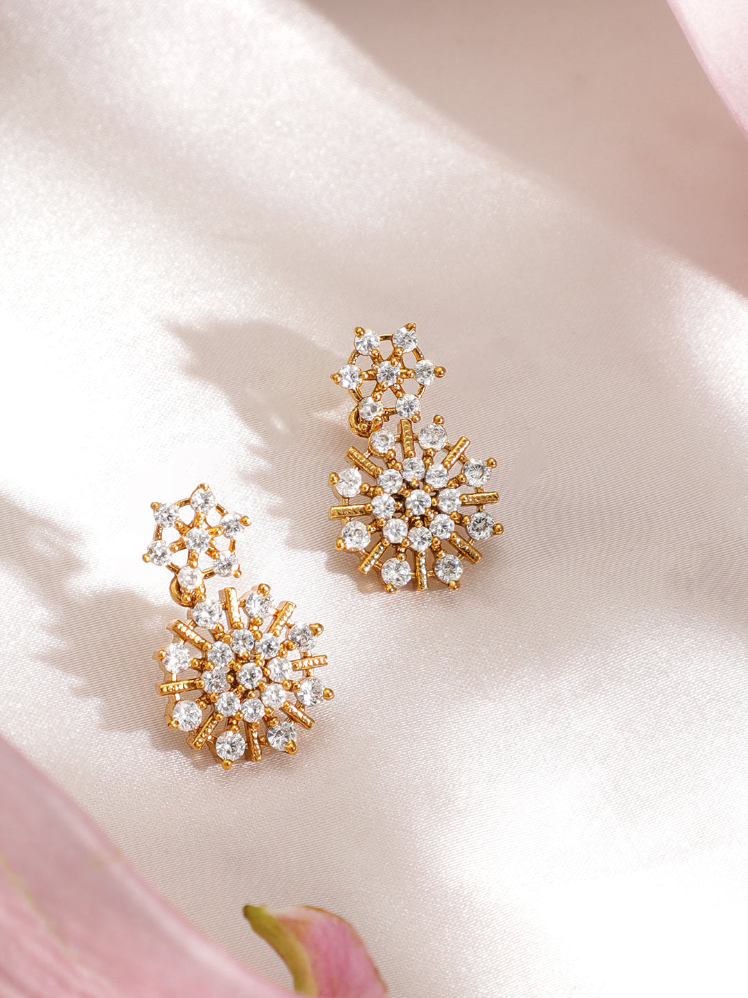 Alluring American Diamond Zirconia Necklace Set