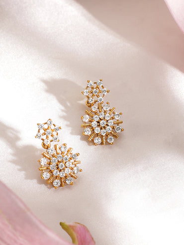 Alluring American Diamond Zirconia Necklace Set