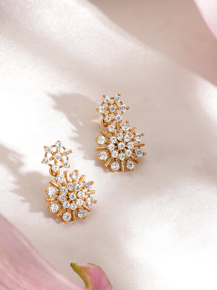 Alluring American Diamond Zirconia Necklace Set