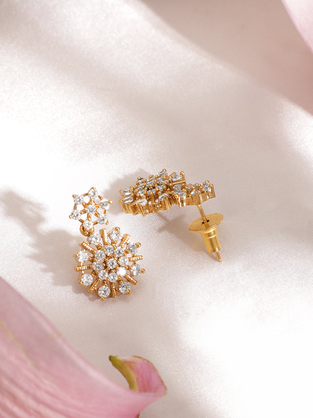 Alluring American Diamond Zirconia Necklace Set