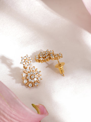 Alluring American Diamond Zirconia Necklace Set