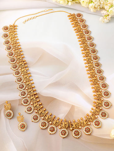 Timeless Temple Coin Festive Necklace Set