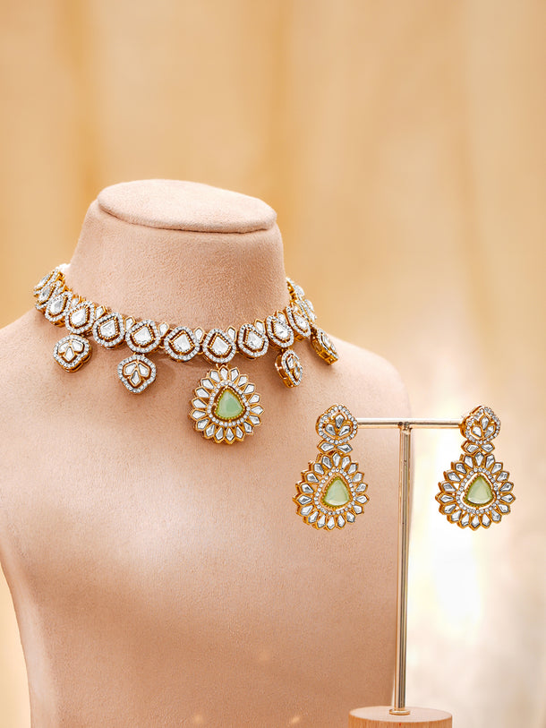 Pastel Radiance Bridal Necklace Set