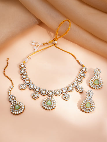 Pastel Radiance Bridal Necklace Set