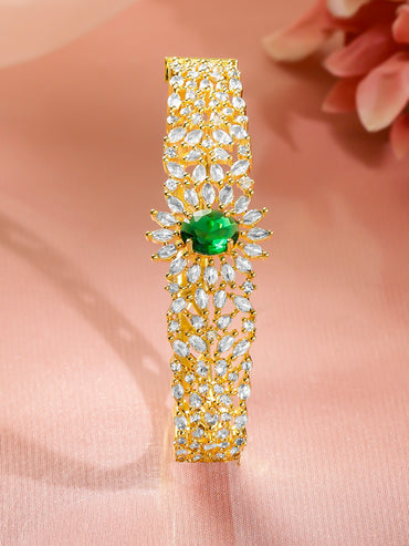 Occasion Glow CZ Emerald Bracelet