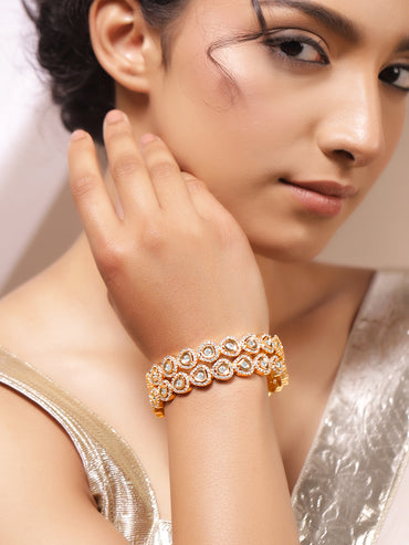 Classic Gold Bridal Bangles Set